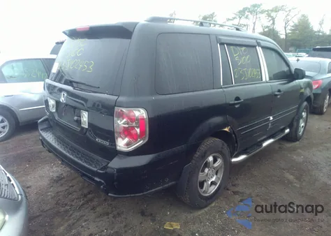 2008 Honda Pilot Ex-L из США, поврежденный, VIN 5FNYF18778B051792
